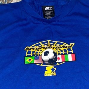 Vintage international starter soccer tee
